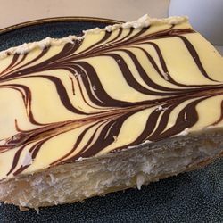 Mannings Bakery & Café - Custard Slice: Top part was hard, so biting and cutting into created quite a mess