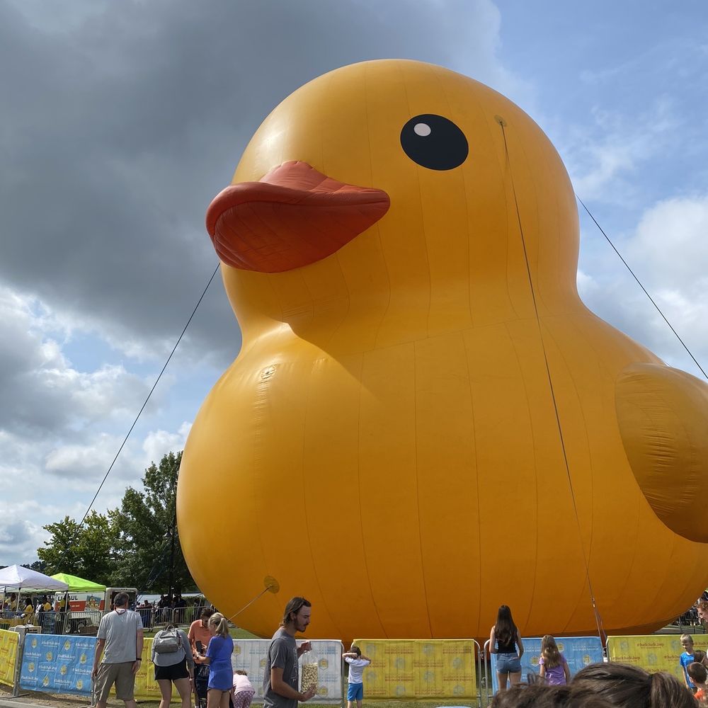 Giant Rubber Ducky! Giant Rubber Ducky!