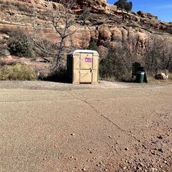 Mount Morrison South Ridge Trail - One portapotty at trailhead