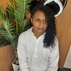 Beauty by Kay - Natural curly wig install with Bora Bora texture  lightweight, bouncy, and styled for that effortless vacation vibe.