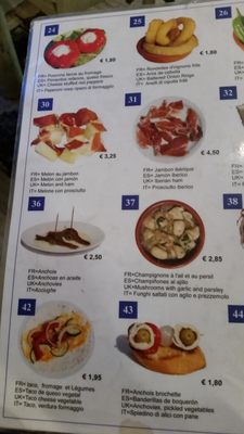Menu photo 2 Tapadu Barcelona, B Menu photo 2 Tapadu Barcelona, B