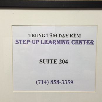 Step-Up Learning Center - Tutoring Centers Near Me - Westminster, California