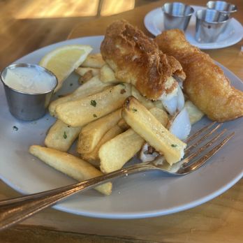 Eight Acres Kitchen & Bar - Fish and chips. - Bars Near Me - Brentwood, California Eight Acres Kitchen & Bar - Fish and chips. - Bars Near Me - Brentwood, California