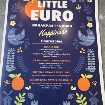 Little Euro - As of 5/2026 - Breakfast & Brunch Near Me - Spokane Valley, Washington Little Euro - As of 5/2026 - Breakfast & Brunch Near Me - Spokane Valley, Washington