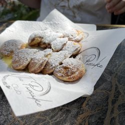 The Pancake Club - Poffertjes with powdered sugar and butter