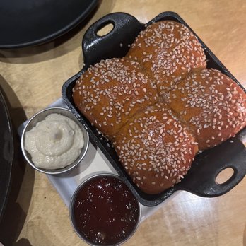 Maypop Restaurant - Bread and butter with swordfish jam - New American Near Me - New Orleans, Louisiana Maypop Restaurant - Bread and butter with swordfish jam - New American Near Me - New Orleans, Louisiana