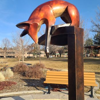 Running Fox Park - "Within Reach" by Laurel Gregory 2020 - Fox 02-24-2024 - Parks Near Me - Greenwood Village, Colorado Running Fox Park - "Within Reach" by Laurel Gregory 2020 - Fox 02-24-2024 - Parks Near Me - Greenwood Village, Colorado
