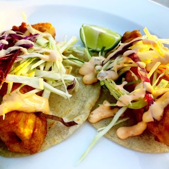 Kraken Restaurant and Bar - The mahi mahi fish tacos were some of the best we've had in Baja - super crispy outside, tender inside - Seafood Near Me - Rosarito, BCN Kraken Restaurant and Bar - The mahi mahi fish tacos were some of the best we've had in Baja - super crispy outside, tender inside - Seafood Near Me - Rosarito, BCN