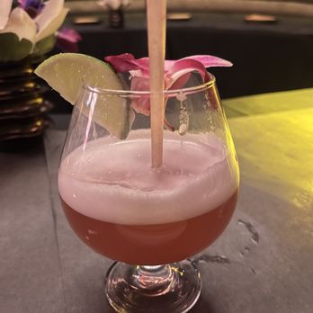 Le Chai - French Martini with Tequila - Thai Near Me - Brooklyn, New York Le Chai - French Martini with Tequila - Thai Near Me - Brooklyn, New York