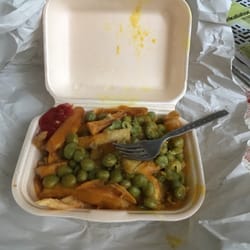 Trafford Oriental - Chips..Curry..mushy peas