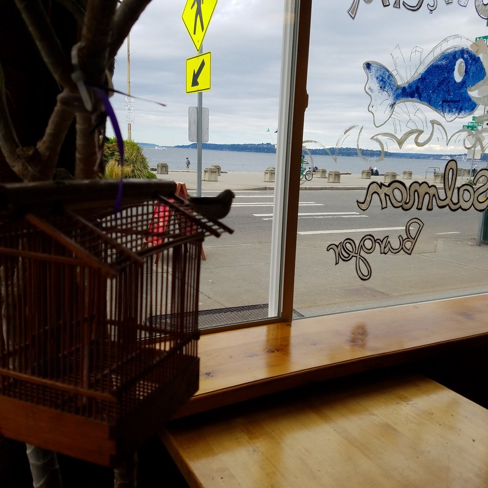 Pepperdock Restaurant - Nice burger, nice view! - Fish & Chips Near Me - Seattle, Washington