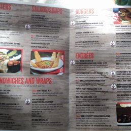 Hog Father's Menu Hog Father's Menu