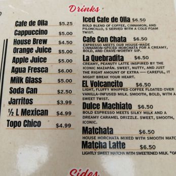Don Chon Menudo - Plenty of drinks! ;) - Mexican Near Me - Pacoima, California