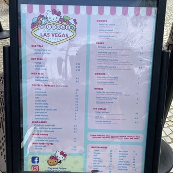 Hello Kitty Cafe - Menu - Desserts Near Me - Las Vegas, Nevada Hello Kitty Cafe - Menu - Desserts Near Me - Las Vegas, Nevada