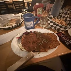 Schnitzel! So good but the red cabbage was the star! Oh and of course a Kaaterskill Krush on the side.