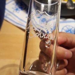 Gaststätte Kreuzeder - Our Schnaps shot glass after plum-flavored schnaps