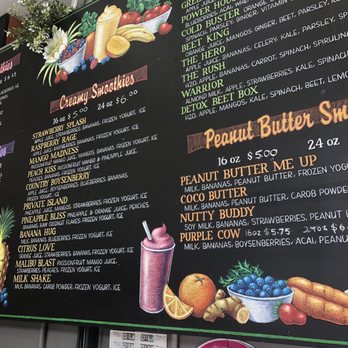 Juice Appeal - Menu - Juice Bars & Smoothies Near Me - Berkeley, California