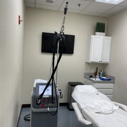 Texas Laser & Aesthetics Training Academy - Laser treatment room... this was after my session