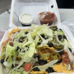 Valentino’s Diner - Doritos nacho grande! Delicious.