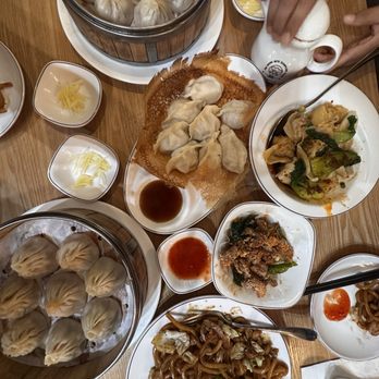 One More Bite Dumpling House - The full spread. - Shanghainese Near Me - San Marcos, California
