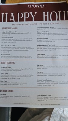 Menu photo 4 Tin Roof Bistro Manhattan Beach, CA Menu photo 4 Tin Roof Bistro Manhattan Beach, CA
