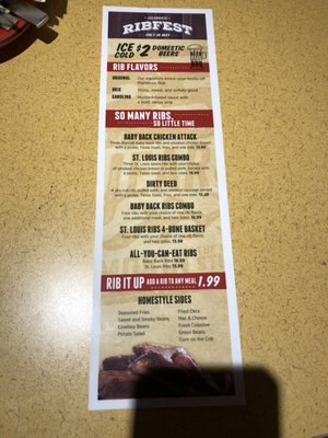 Menu photo 4 RibCrib BBQ Clovis, NM