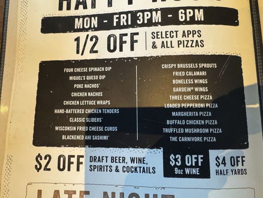 Menu photo 1 Yard House Bakersfield, CA Menu photo 1 Yard House Bakersfield, CA