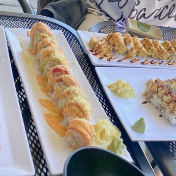 Kumi Ko - Rainbow Crunch Roll BSCR Roll Super Star Roll Golden California Roll - Japanese Near Me - San Luis Obispo, California Kumi Ko - Rainbow Crunch Roll BSCR Roll Super Star Roll Golden California Roll - Japanese Near Me - San Luis Obispo, California