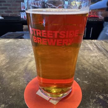 Streetside Brewery - Coffee blonde with Carmel - Breweries Near Me - Cincinnati, Ohio