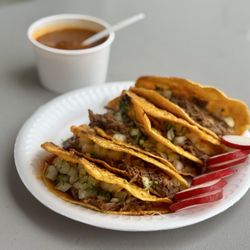 Tacos y Birria La Unica - Quesatacos Birria De Chivo Consume