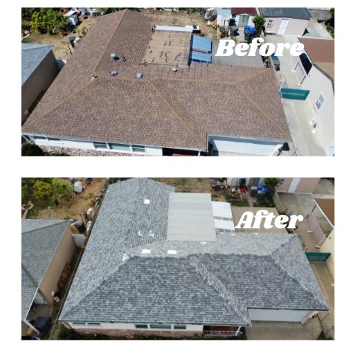 Slide of SZ Roofing