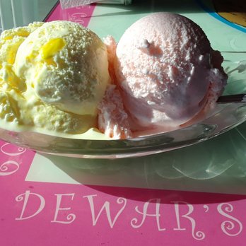 Dewar's Candy Shop - One scoop of Lemon Flake and one scoop of Peppermint. - Candy Stores Near Me - Bakersfield, California