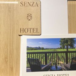 Senza Hotel - Eco friendly door card