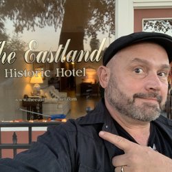 Eastland Historic Hotel - The facade of an historic hotel...