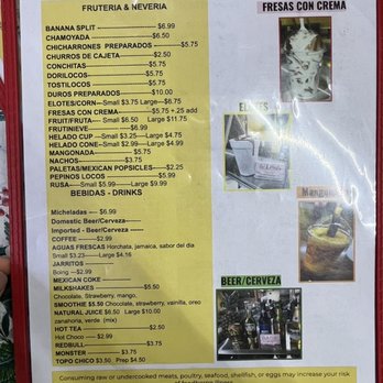 La Piñita - Menu - Tacos Near Me - Garland, Texas La Piñita - Menu - Tacos Near Me - Garland, Texas