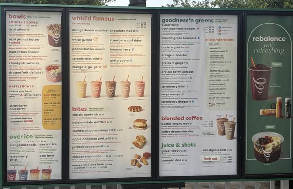 Menu photo 2 Jamba Kapolei, HI