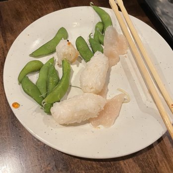 Rakuzen - Scallop sushi   Not fresh , very bad - Sushi Bars Near Me - Brooklyn, New York