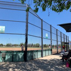 Brentwood Pony Baseball League - Teams Warming up