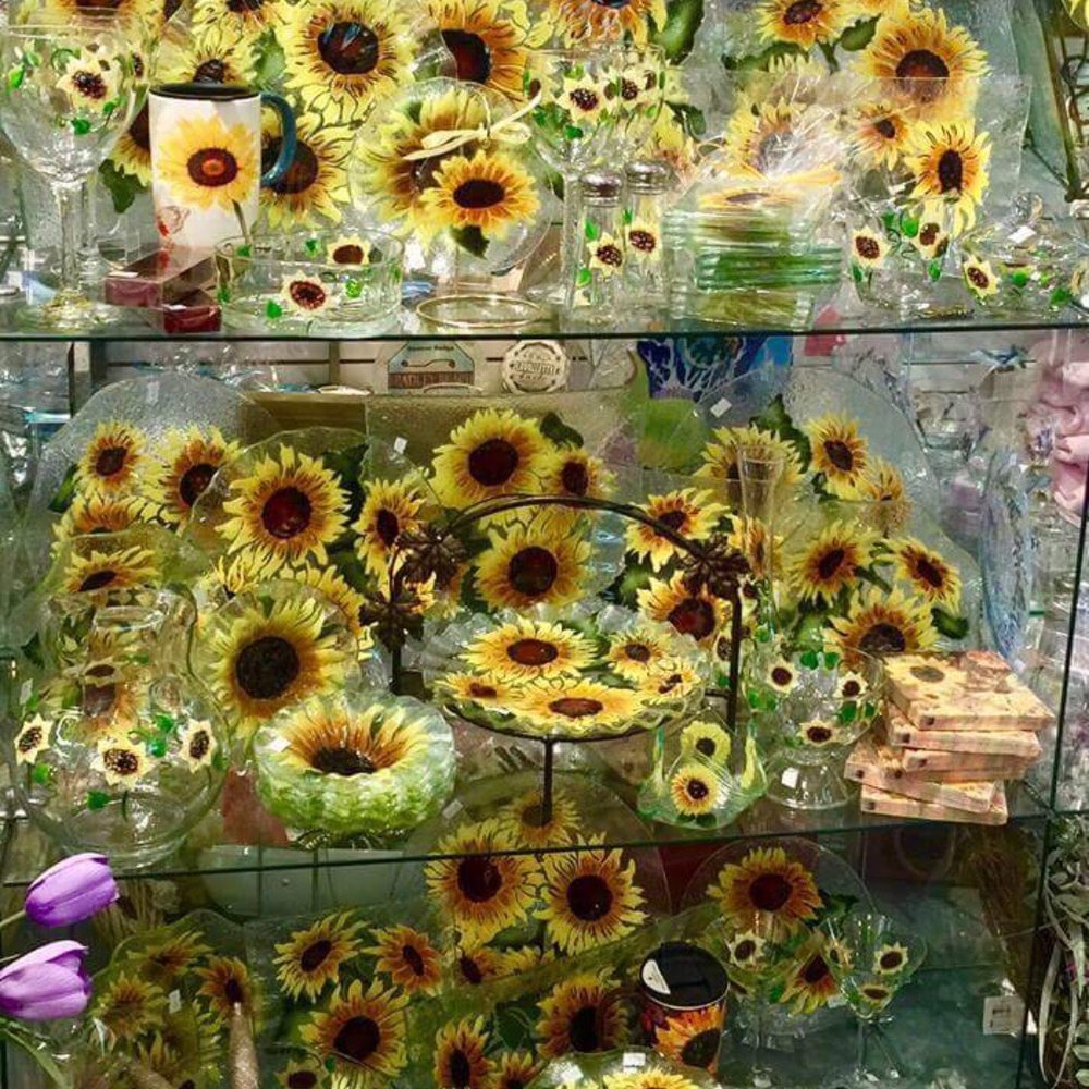 Folio Art Glass Inc - Sunflowers are a perfect gift all year round! - Arts & Crafts Near Me - Colts Neck, New Jersey Folio Art Glass Inc - Sunflowers are a perfect gift all year round! - Arts & Crafts Near Me - Colts Neck, New Jersey