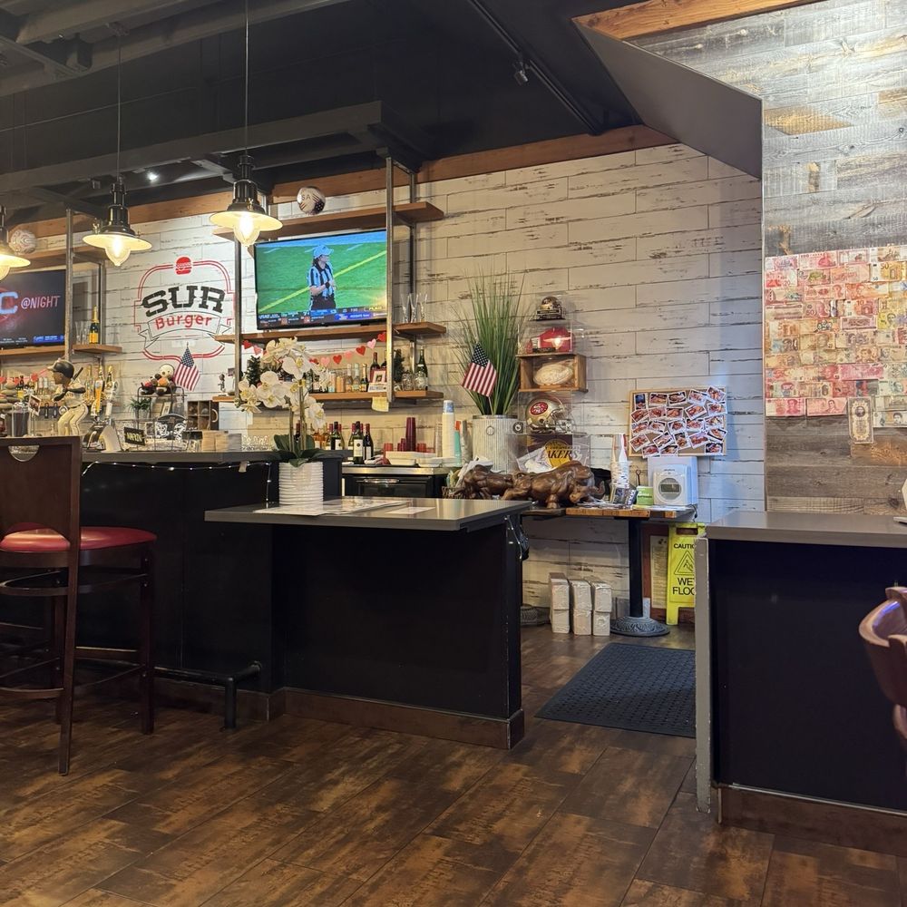 Sur Burger - At the bar - Burgers Near Me - Monterey, California
