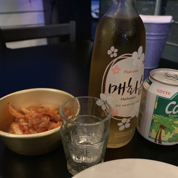 Korean Kitchen - Free kimchi and plum wine - Korean Near Me - North Miami Beach, Florida