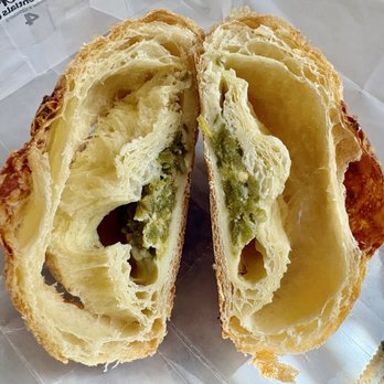 Trompeau Bakery - Inside the Chili Relleno croissant - Desserts Near Me - Englewood, Colorado Trompeau Bakery - Inside the Chili Relleno croissant - Desserts Near Me - Englewood, Colorado