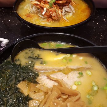 Ramen-Ya - Kimchi Ramen (above), Tan Tan below. - Ramen Near Me - Kapolei, Hawaii Ramen-Ya - Kimchi Ramen (above), Tan Tan below. - Ramen Near Me - Kapolei, Hawaii
