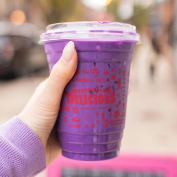 Vietfive Coffee - Chicago - Ube Latte - IG @thebaoeats - Coffee & Tea Near Me - Chicago, Illinois Vietfive Coffee - Chicago - Ube Latte - IG @thebaoeats - Coffee & Tea Near Me - Chicago, Illinois