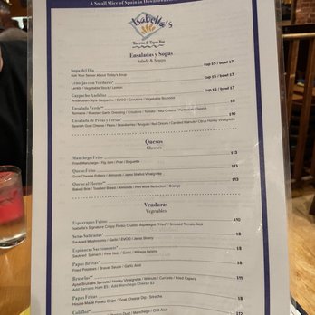 Isabella's - Menu - Tapas/Small Plates Near Me - Frederick, Maryland Isabella's - Menu - Tapas/Small Plates Near Me - Frederick, Maryland