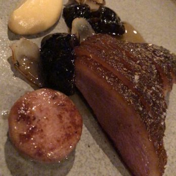 Boka - Roasted dry aged duck. Hands down, best duck I've ever had. The crispy skin and rare cooking is a match made in heaven. - New American Near Me - Chicago, Illinois Boka - Roasted dry aged duck. Hands down, best duck I've ever had. The crispy skin and rare cooking is a match made in heaven. - New American Near Me - Chicago, Illinois