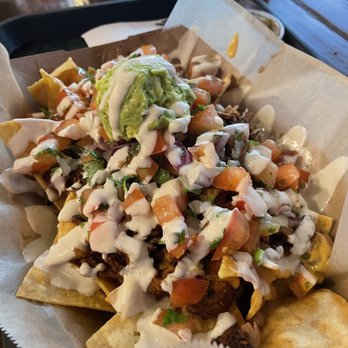 Chicana - Loaded Nachos - Vegan Near Me - Fullerton, California