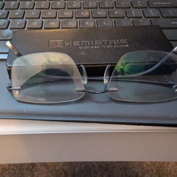 Queen Creek Eye Care - The left lens film looks cat eye shaped. - Optometrists Near Me - Queen Creek, Arizona Queen Creek Eye Care - The left lens film looks cat eye shaped. - Optometrists Near Me - Queen Creek, Arizona