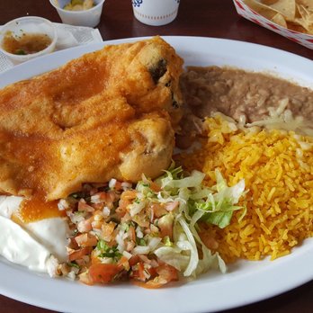 Taqueria La Perla - 2 Chile Rellenos plate. - Mexican Near Me - Pacifica, California Taqueria La Perla - 2 Chile Rellenos plate. - Mexican Near Me - Pacifica, California