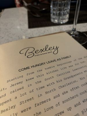 Menu photo 6 Bexley Fish & Raw Bar Summerville, SC
